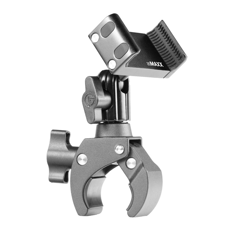 20 MAXX Motorcycle Phone Mount | Adjustable Bar Clamp 3/4 - 1-1/2 | For  Android
