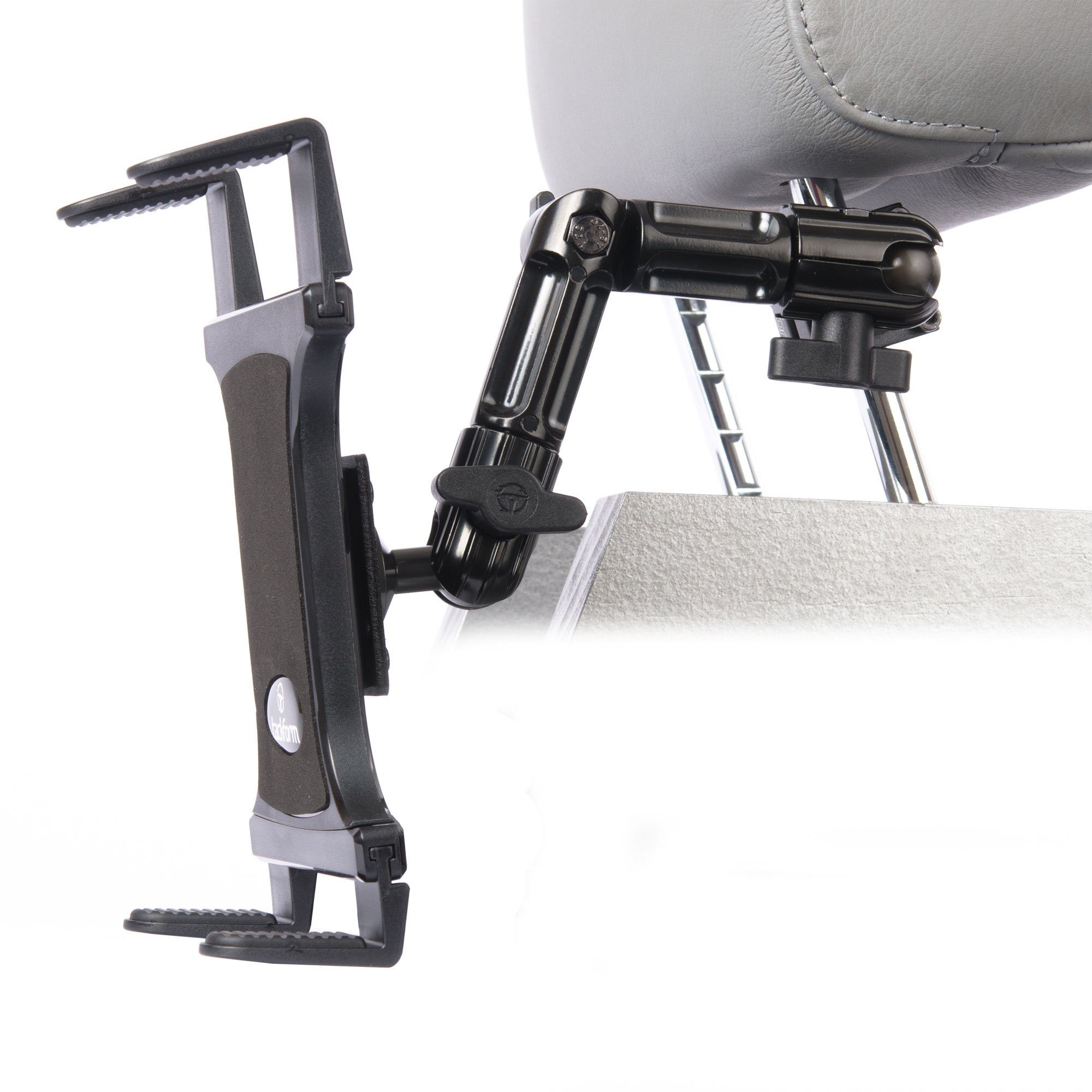 Headrest Tablet Holder - Heavy Duty Universal Vehicle Seat Post Mount