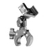20MAXX Motorcycle Phone Mount | Adjustable Bar Clamp 3/4" - 1-1/2" | For iPhone | Vibration Dampening