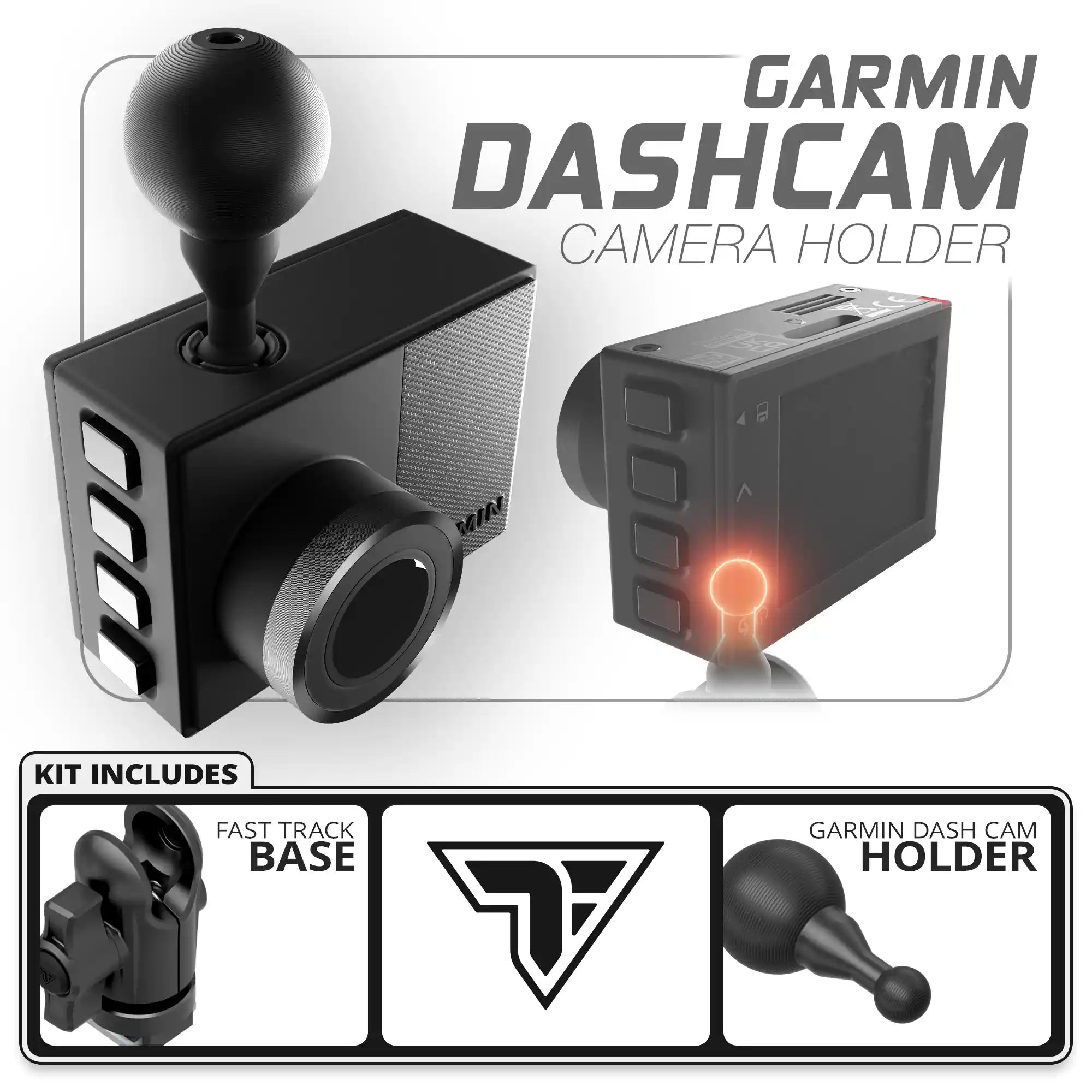 Garmin Dash Cam | Fast Track Base with 20mm Socket