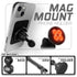 Magnetic Phone Holder | TRAXX™ - Fast Track Base | 7.5" - 9.25" Telescoping Arm