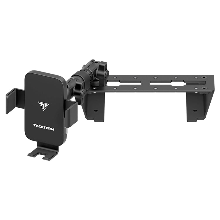 Fast Track Dash Bracket With Wireless Charging Phone Mount | 2015-2020 Ford F150 & Raptor, 2017-2021 F250 though F550, and 2018-2021 Expedition