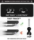 Fast Track™ Base Mount | Furrion/Garmin Adapter - 17mm & 22mm Balls | Short Reach DuraLock Arm