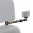 Headrest Mount With 1/4"-20 Camera Holder | 9.5"-13" Telescoping Arm