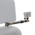 Headrest Mount With GoPro/Action Camera Holder | 9.5"-13" Telescoping Arm