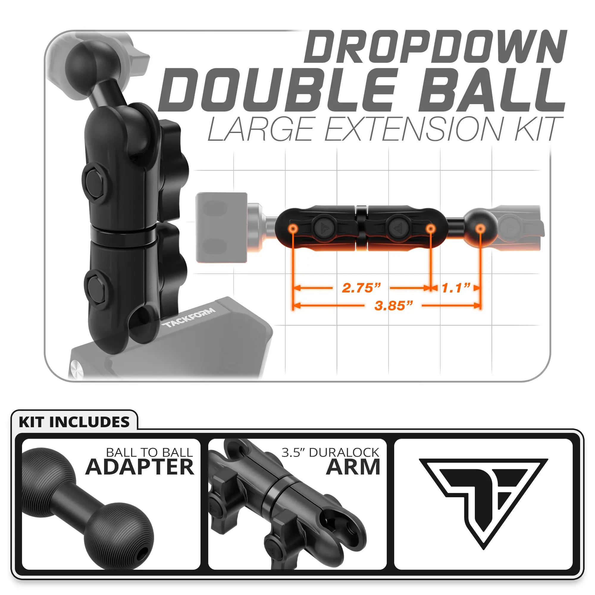 Extension/Dropdown Kit - Long Reach