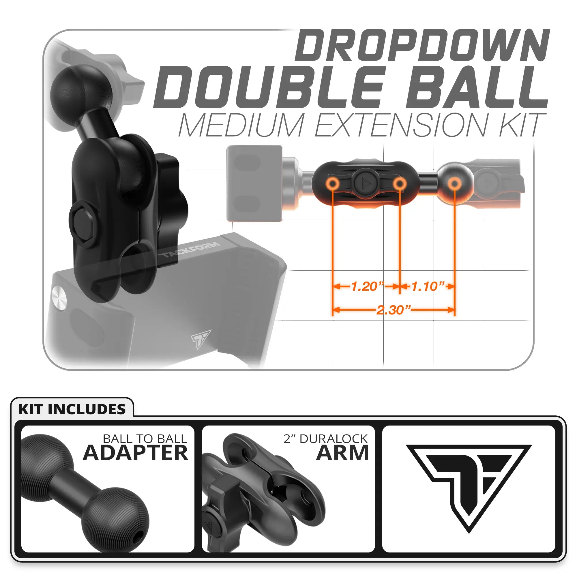 Extension/Dropdown Kit - Medium Reach
