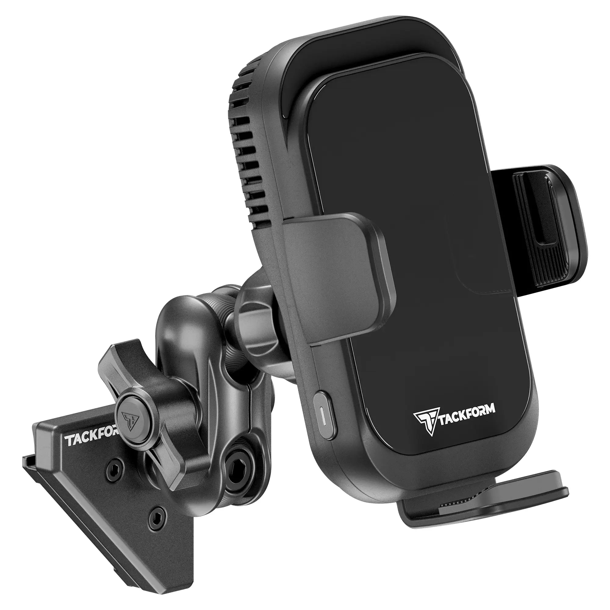 LINK™ Vent Mount Bracket With Wireless Charging Phone Holder | 2" Arm | NOT BlueCruise Compatible | 2021-2025 Ford F-150 (Including Raptor) & 2023-2025 Ford Super Duty