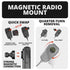 Midland Magnetic CB Radio Mic Holder | 20mm Ball