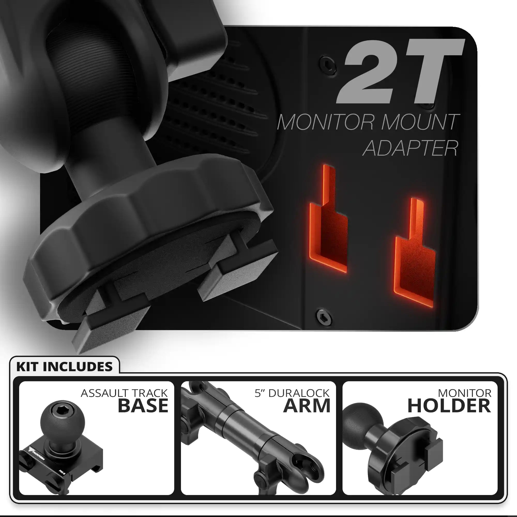 Tuner - 2T | TRAXX™ - Assault Track Base | 5" DuraLock Arm