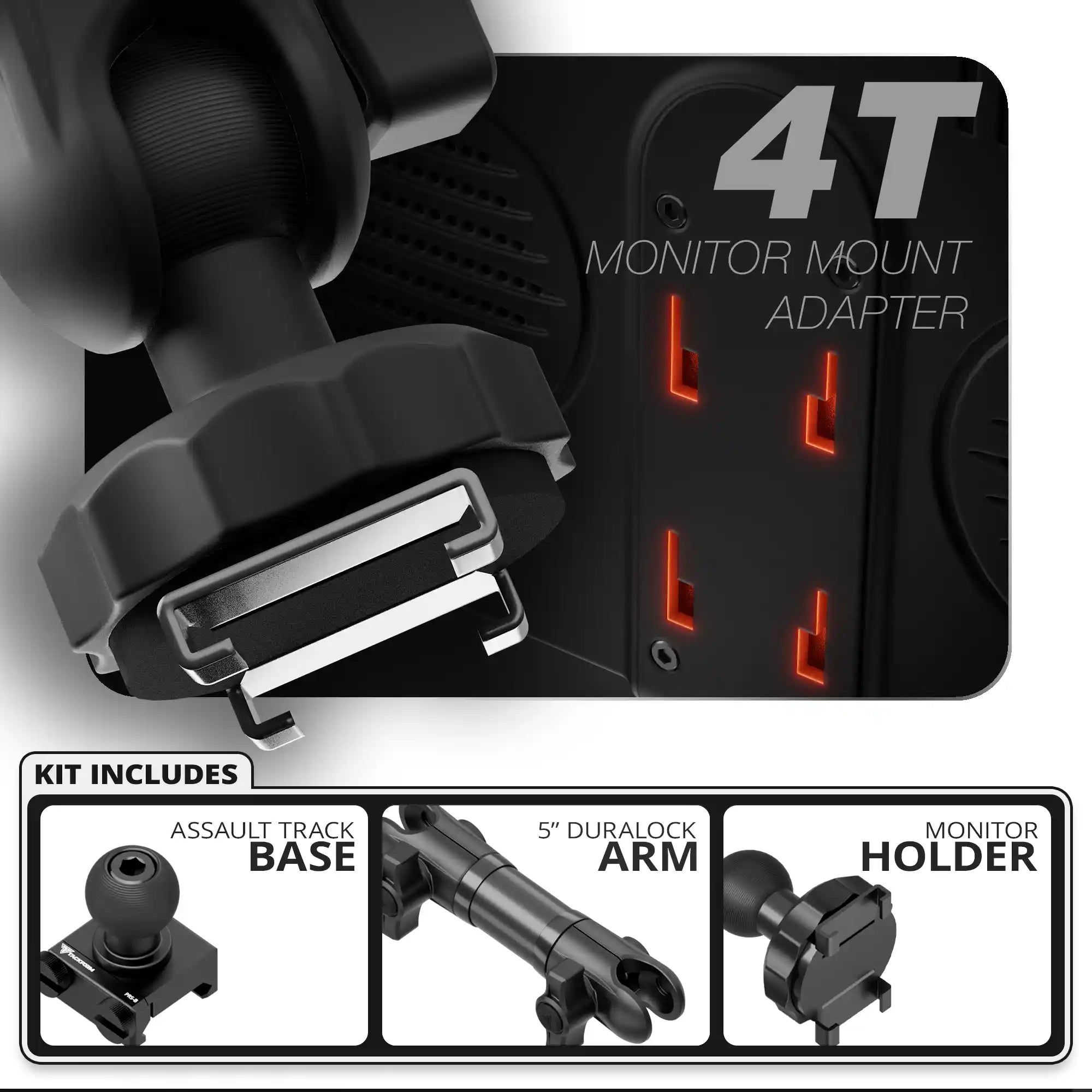 TPMS - 4T | Assault Track Base | 5" DuraLock Arm