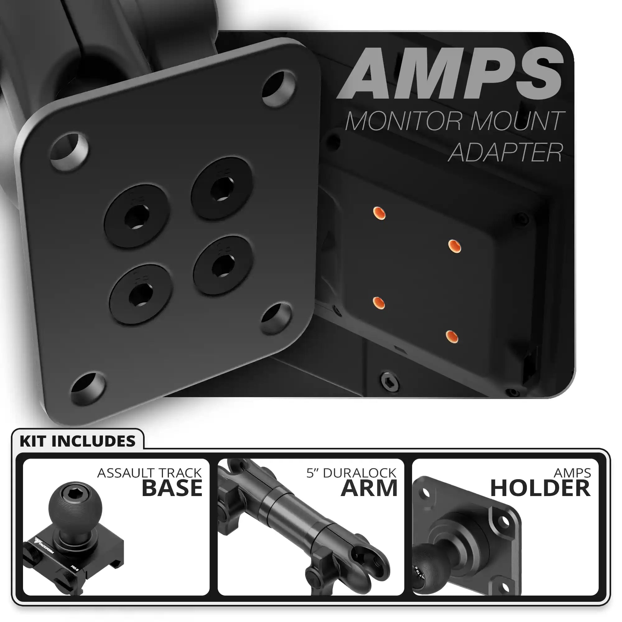 AMPS | Assault Track Base | 5" DuraLock Arm