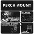 Tuner/GPS Series - Perch / Brake / Clutch Reservoir Mount - Single Ball