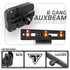 6 Gang Auxbeam Holder | TRAXX™ - Slim Track Base with 20mm Socket