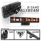 8 Gang Auxbeam Holder | TRAXX™ - Slim Track Base with 20mm Socket