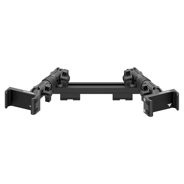 TRAXX™ - Slim Track Dash Bracket With Dual 20LITE Phone Holders | 2019-2023 Ford Ranger (WITHOUT Switch Panel)