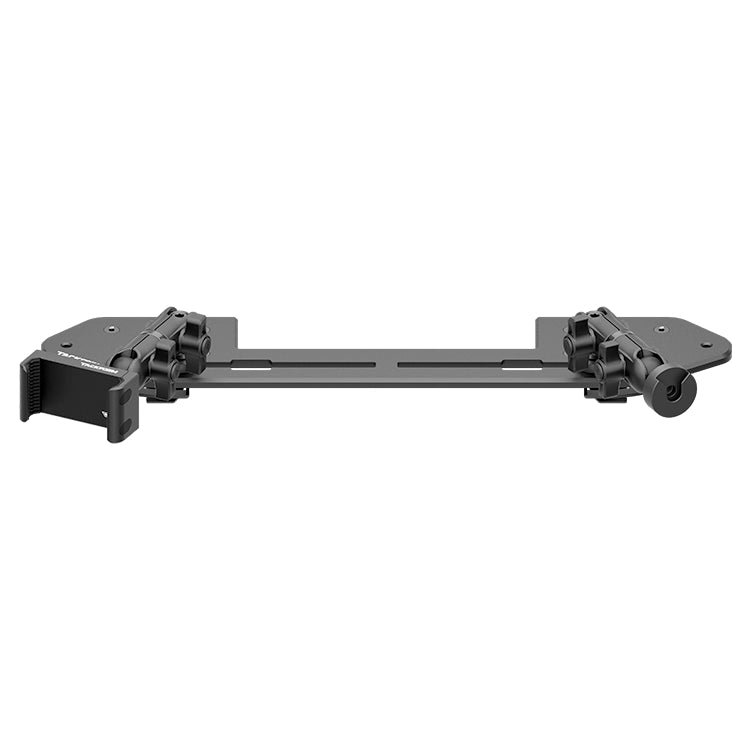 Slim Track Dash Bracket With 20LITE Phone & CB Microphone Mounts | 2018 - 2023 Jeep JL, JT, and Wrangler 4XE. (Not compatible with 2024+ models)