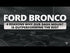 Fast Track Dash Bracket With Tablet Mount | 2021-2024 Ford Bronco & Bronco Raptor (Non-Sport)