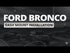 Fast Track Dash Bracket With Tablet Mount | 2021-2024 Ford Bronco & Bronco Raptor (Non-Sport)