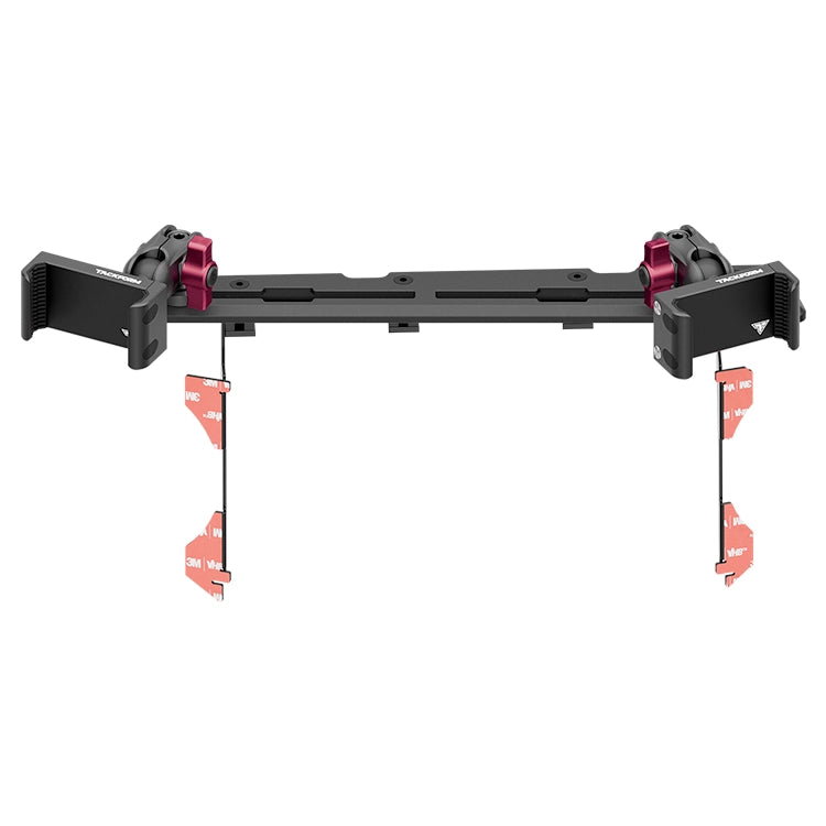 Tacoma Pink Dual Phone Mount with Slim Track Dash Bracket by Tackform