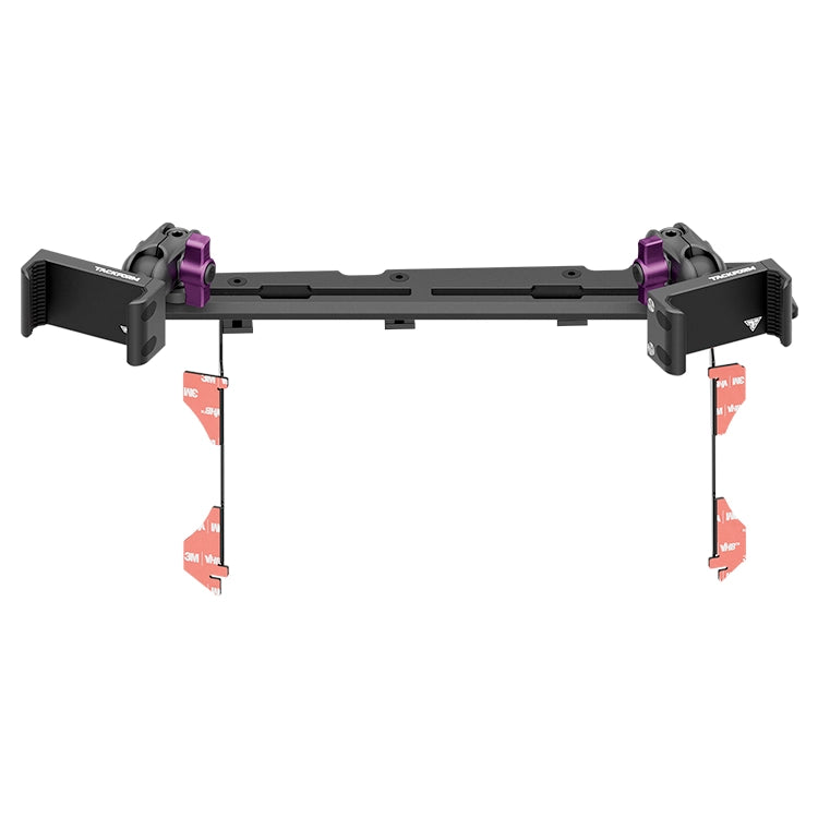 Tacoma Purple Dual Phone Mount with Slim Track Dash Bracket by Tackform