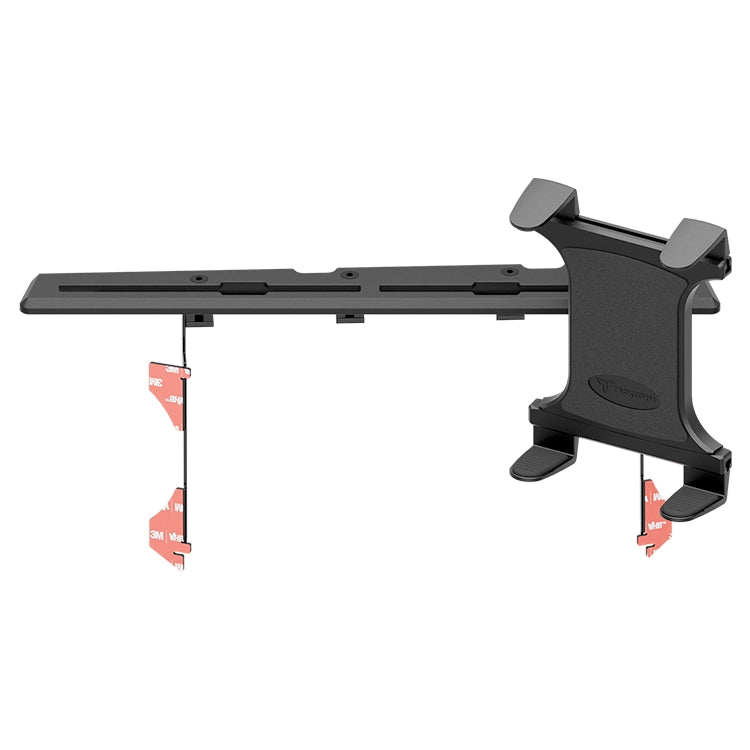 Tacoma Red Tablet Mount with Slim Track Dash Bracket by Tackform