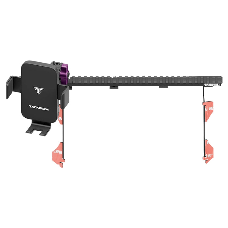 Tacoma Purple Wireless Charging Phone Mount with Assault Track Dash Bracket by Tackform