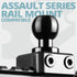 Assault Track Mount (Picatinny) | 7.5"- 9.25" Telescoping Arm | Magnetic Phone Holder