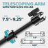 Assault Track Mount (Picatinny) | 7.5"- 9.25" Telescoping Arm | Magnetic Phone Holder