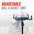 Seat Rail/Floor Bolt Mount | 28" Flexible Steel Coil | Tablet Holder